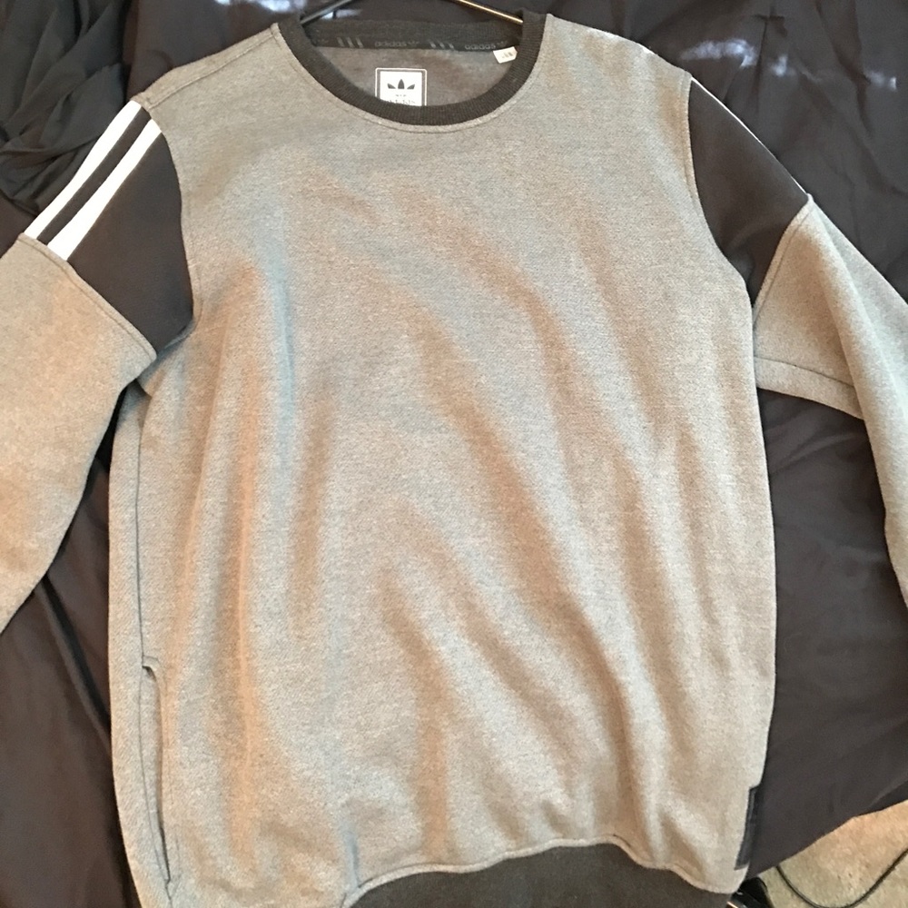 Adidas Grey Crewneck